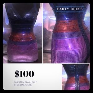 Strap side Bandage Body-Con Dress